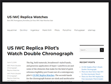 Tablet Screenshot of iwcwatches.us